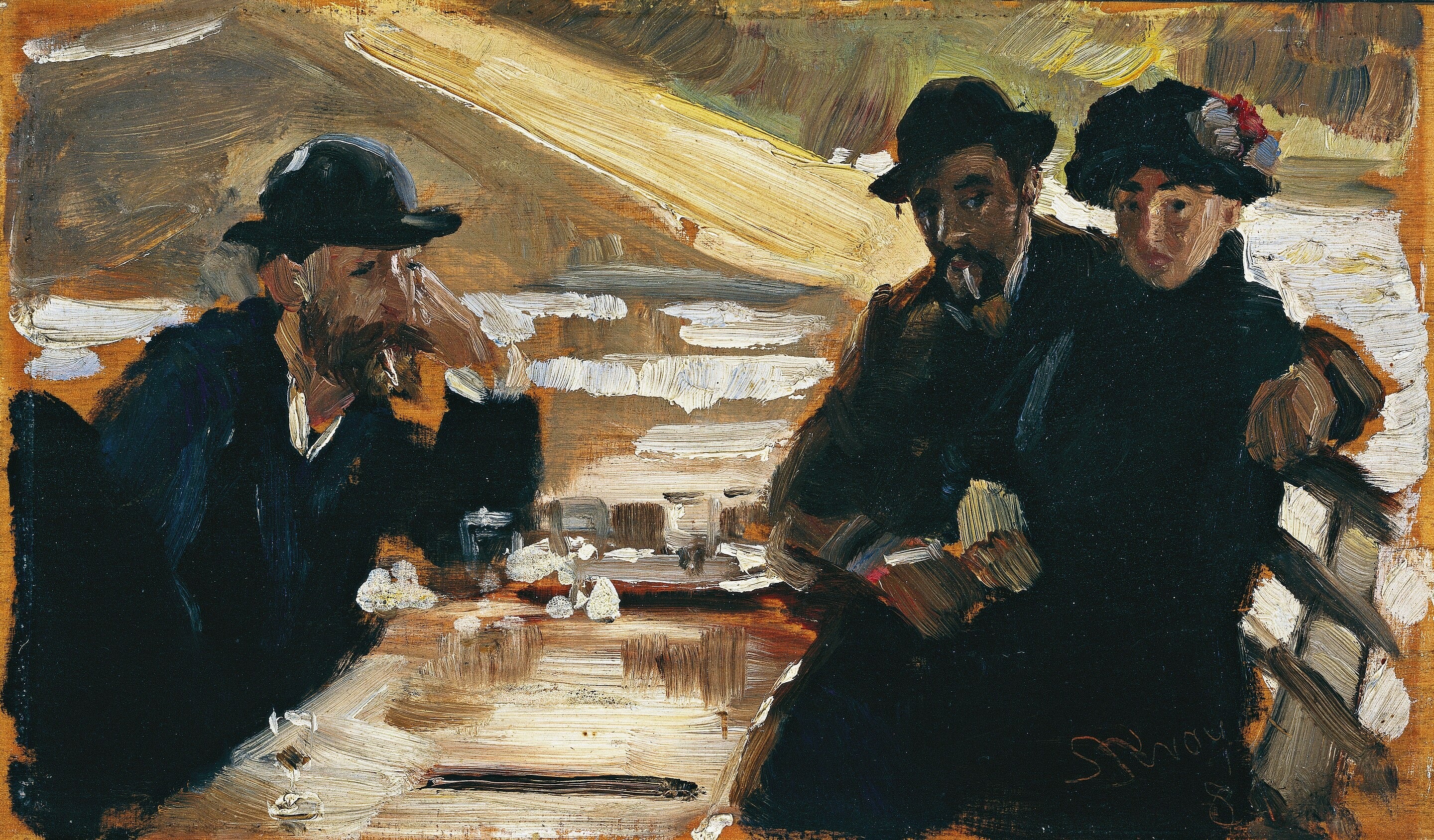 Un voyage sur la Seine - Peder Severin Krøyer - Alpha Reproduction