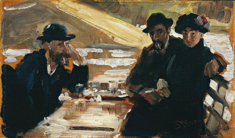 Un viaje por el Sena - Peder Severin Krøyer