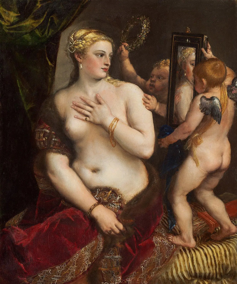 Venus en el espejo - Titian