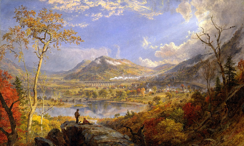 Viaducto de Starrucca, Pensilvania - Jasper Francis Cropsey