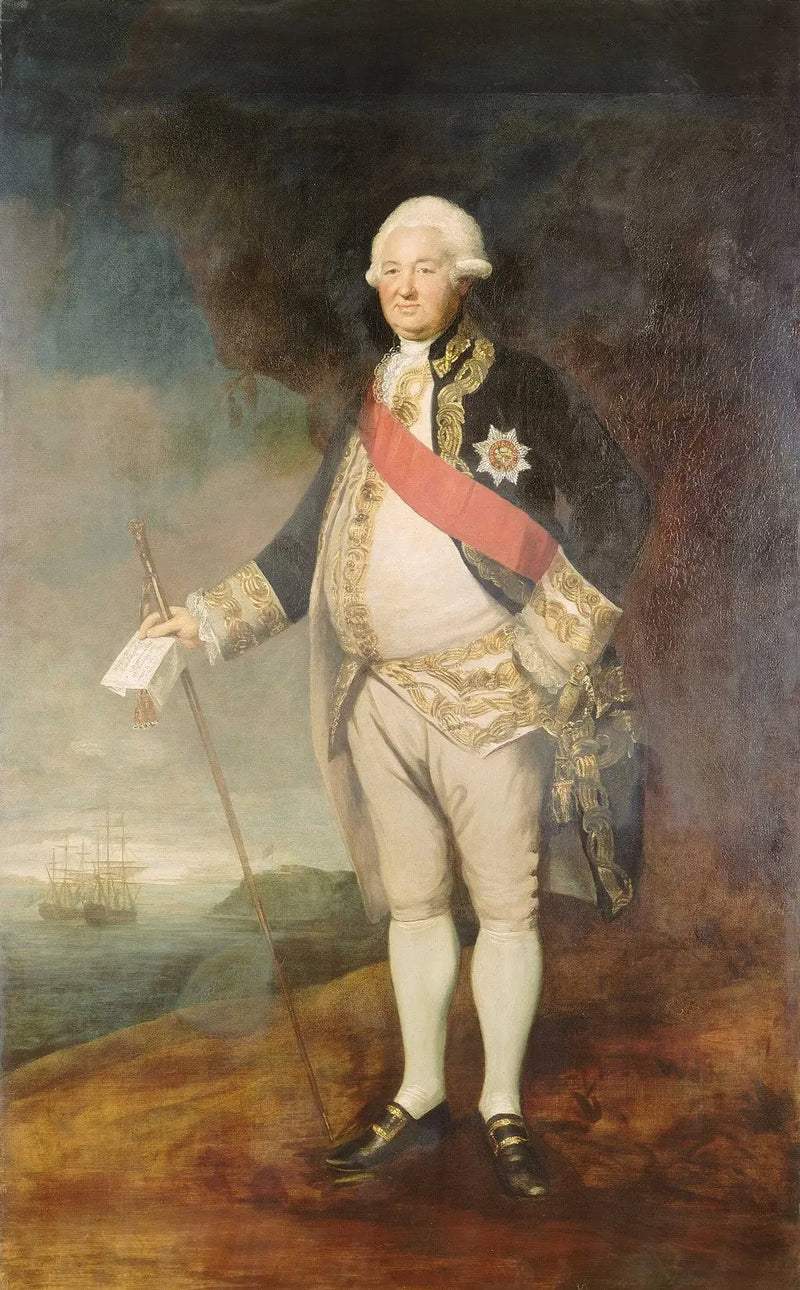 Vicealmirante Sir Edward Hughes, circa 1720 - 1794 - Joshua Reynolds