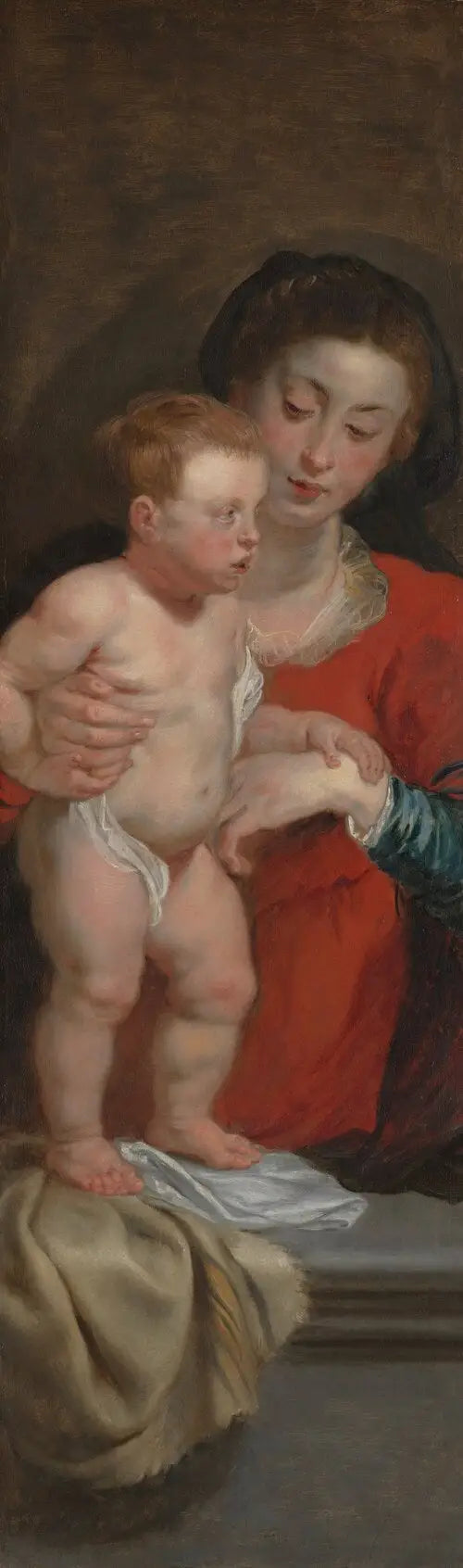Virgen con el Niño - Peter Paul Rubens