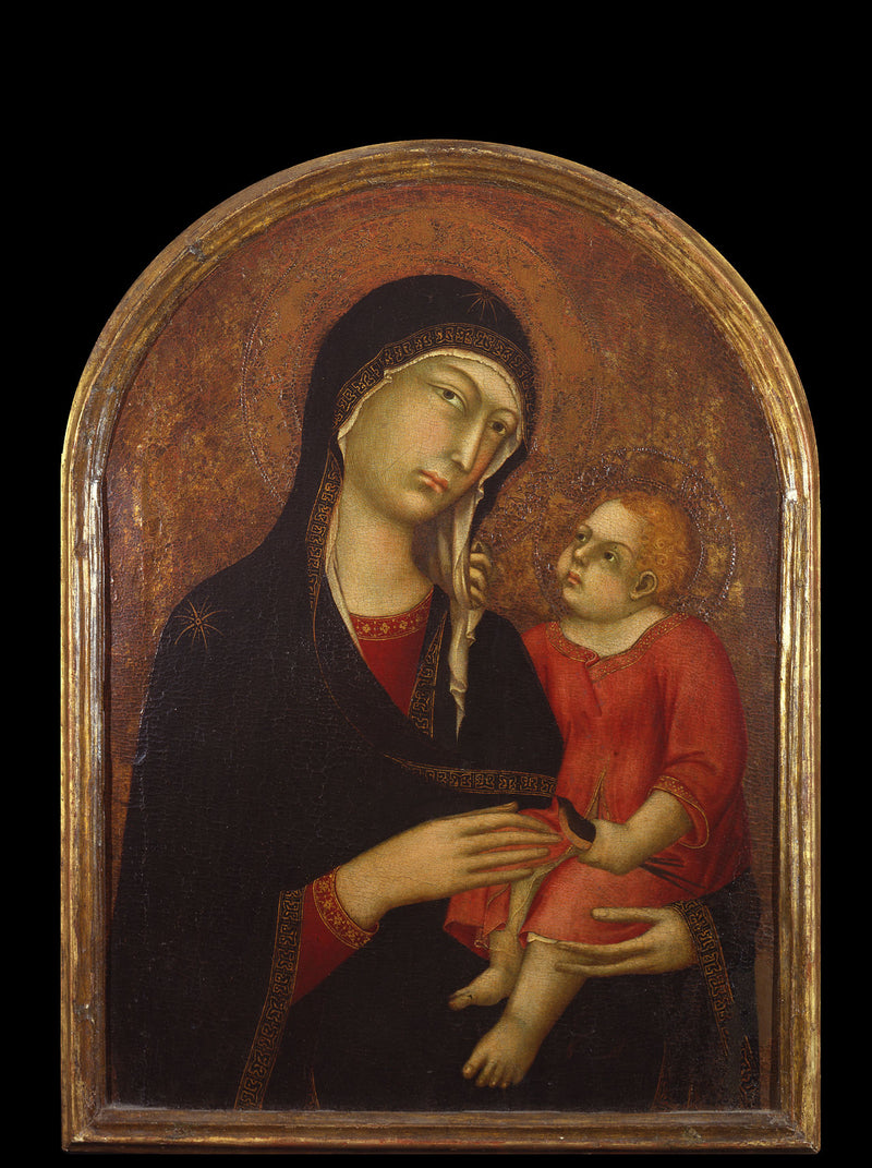 Virgen con el Niño - Simone Martini