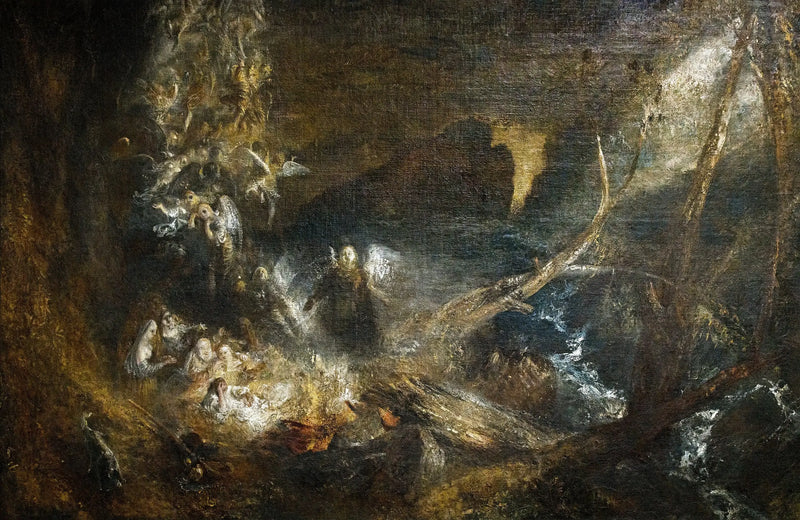Visión de la escalera de Jacob - J. M. W. Turner