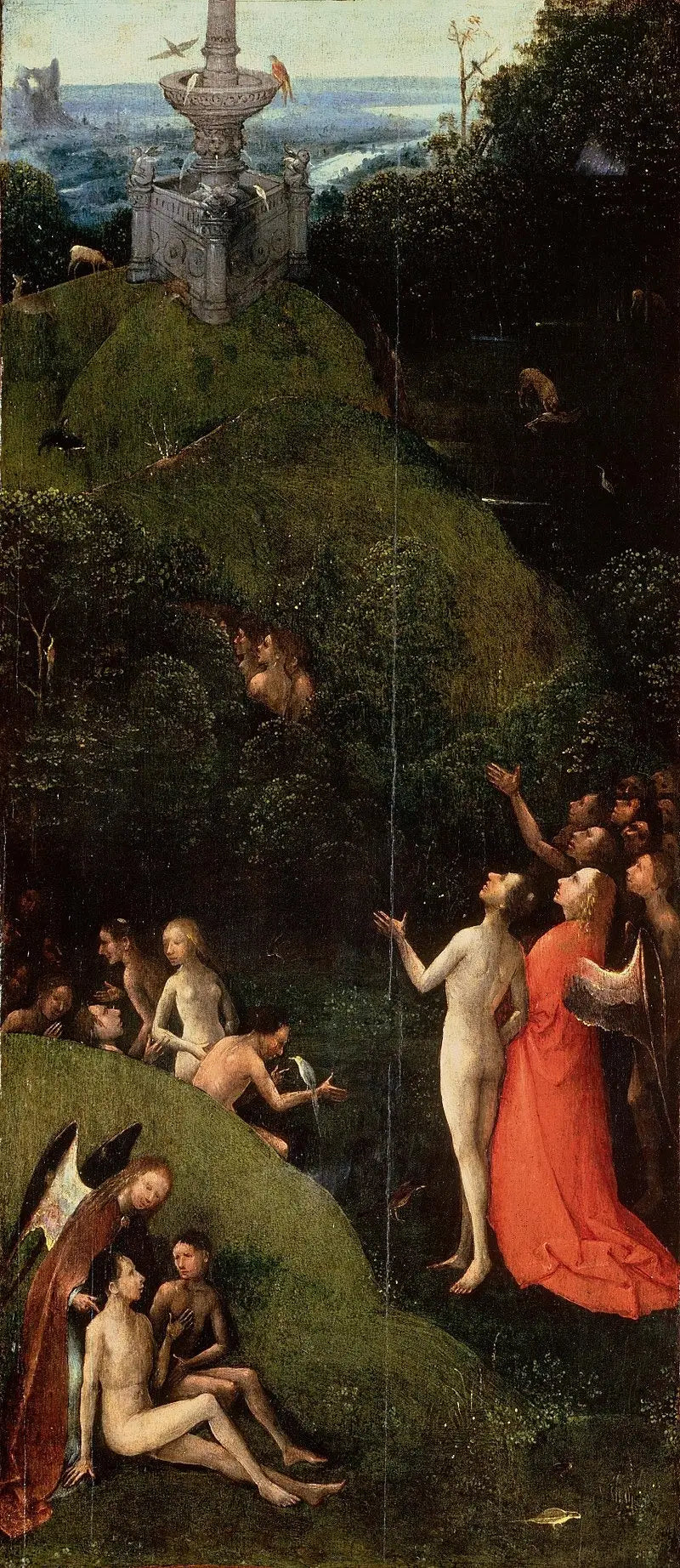 Visiones del más allá: el paraíso terrenal - Hieronymus Bosch