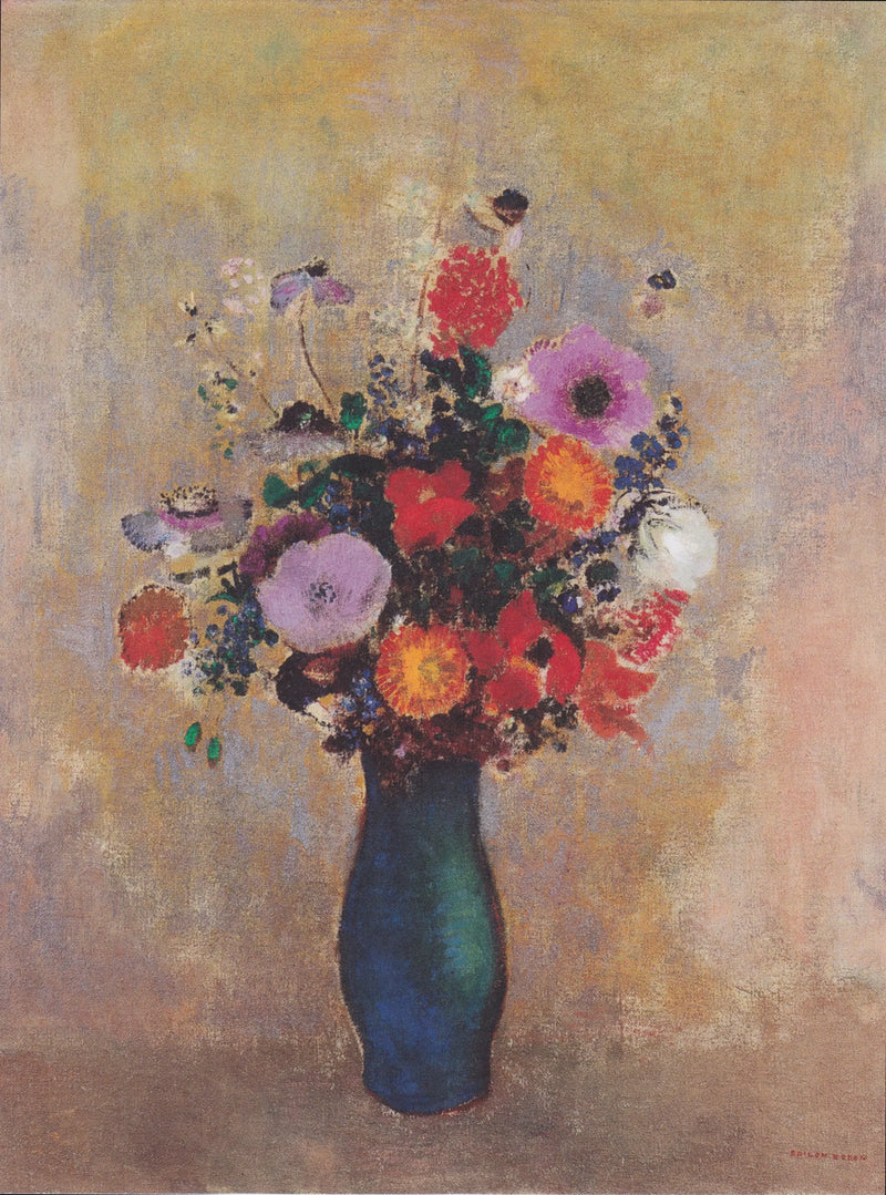 Flores de campo - Odilon Redon