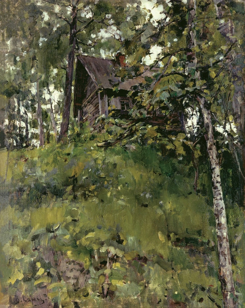 Antigua casa de baños Domotkanovo - Valentin Serov