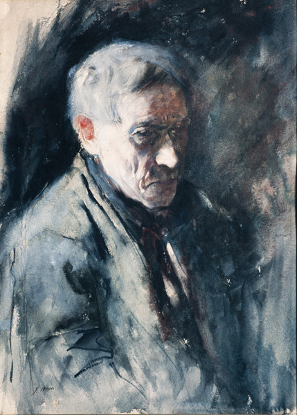 Cabeza de hombre - Jan Toorop