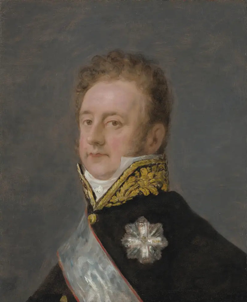 Retrato del príncipe Aloys Wenzel von Kaunitz-Rietberg - Francisco de Goya