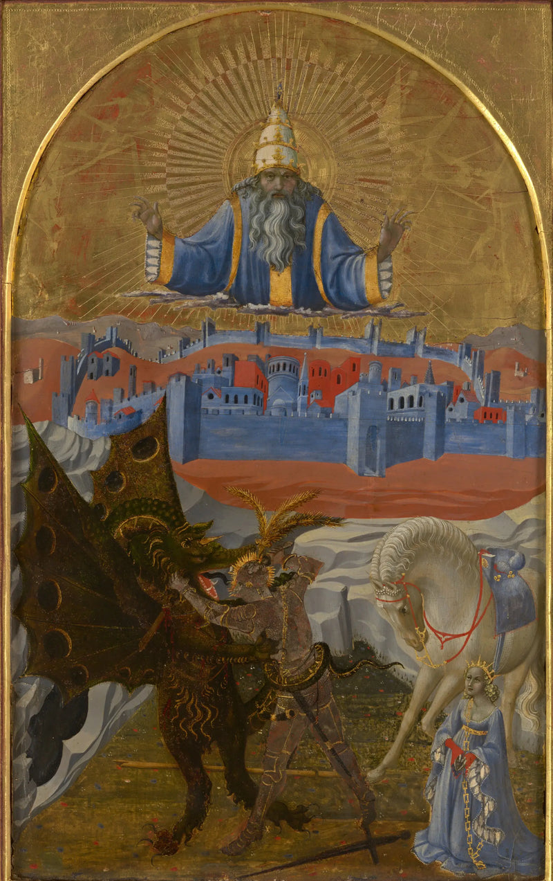 San Jorge y el Dragón - Paolo Uccello