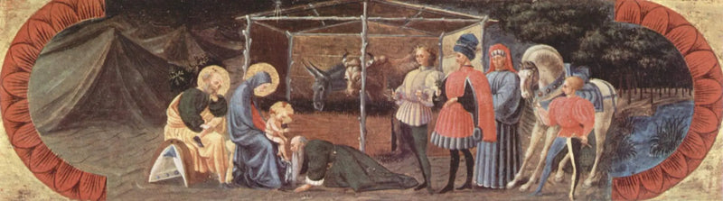 Adoración de los Reyes Magos - Paolo Uccello