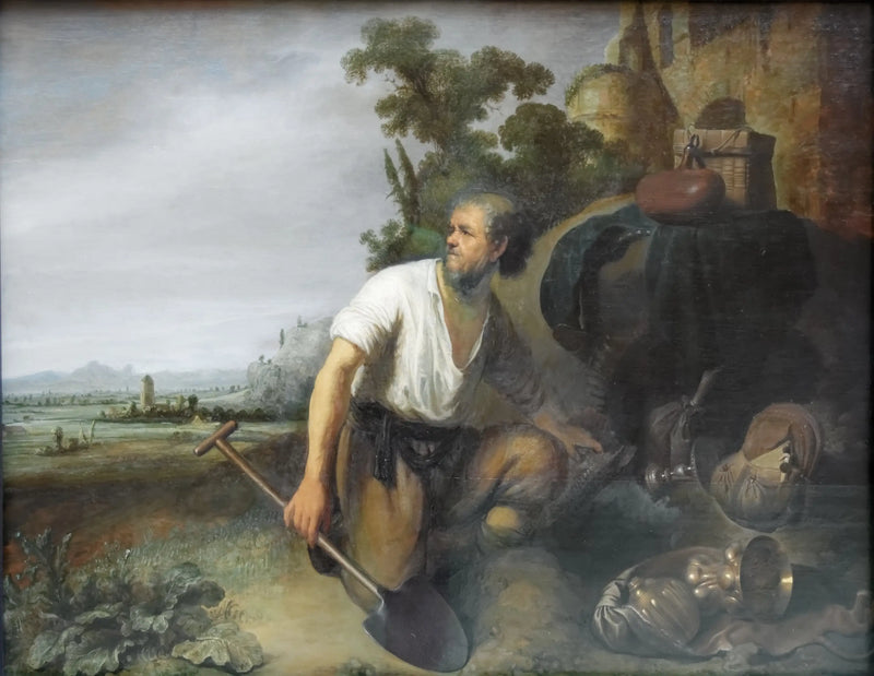 Parábola del tesoro escondido - Rembrandt