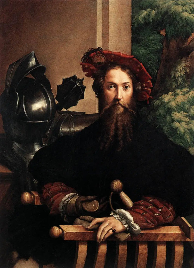 Retrato de Galéazzo Sanvitale - Parmigianino