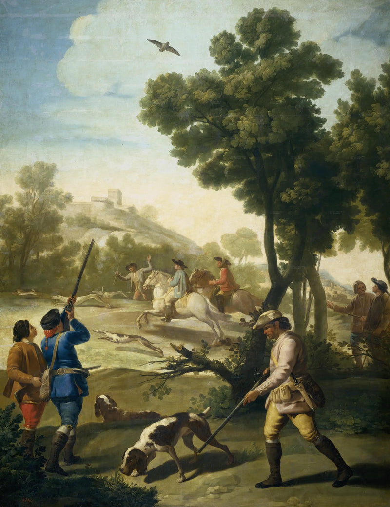 La Partida de caza - Francisco de Goya