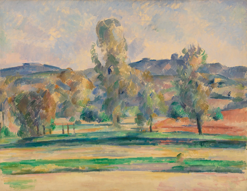 Paisaje de otoño - Paul Cézanne