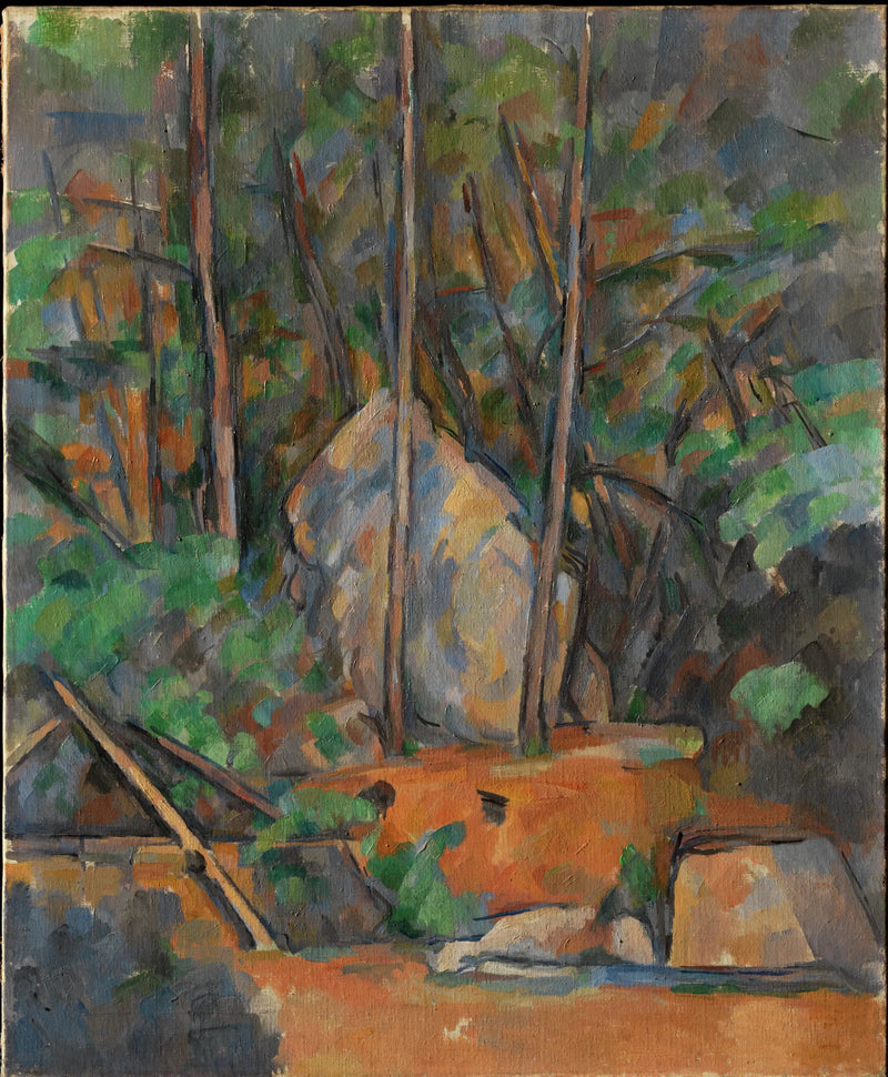 La Cisterna en el parque del Château Noir - Paul Cézanne