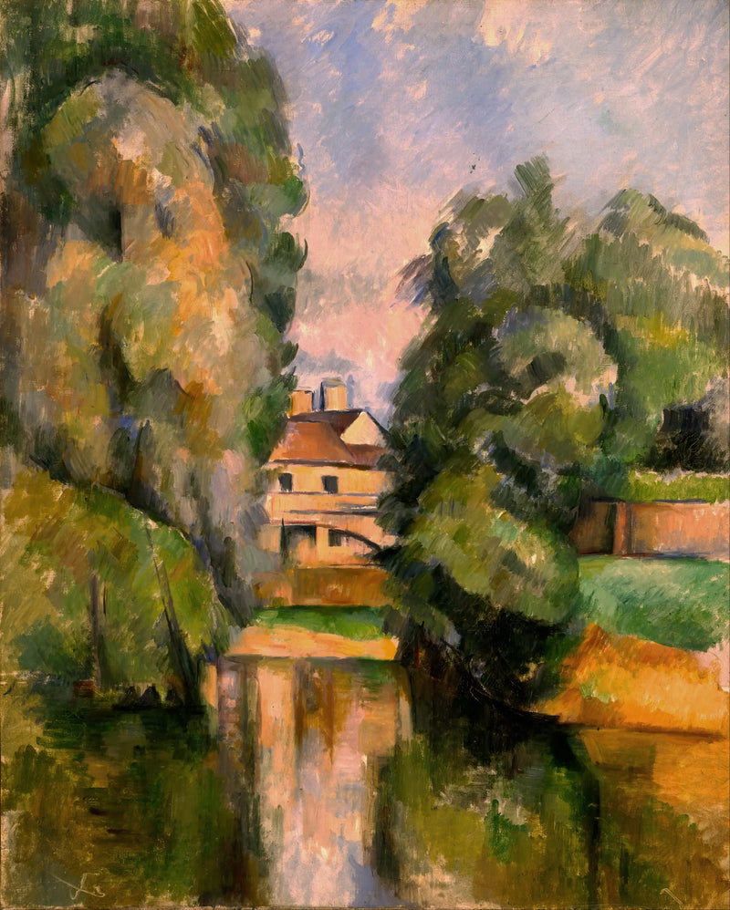 El Molino quemado en Maisons-Alfort - Paul Cézanne