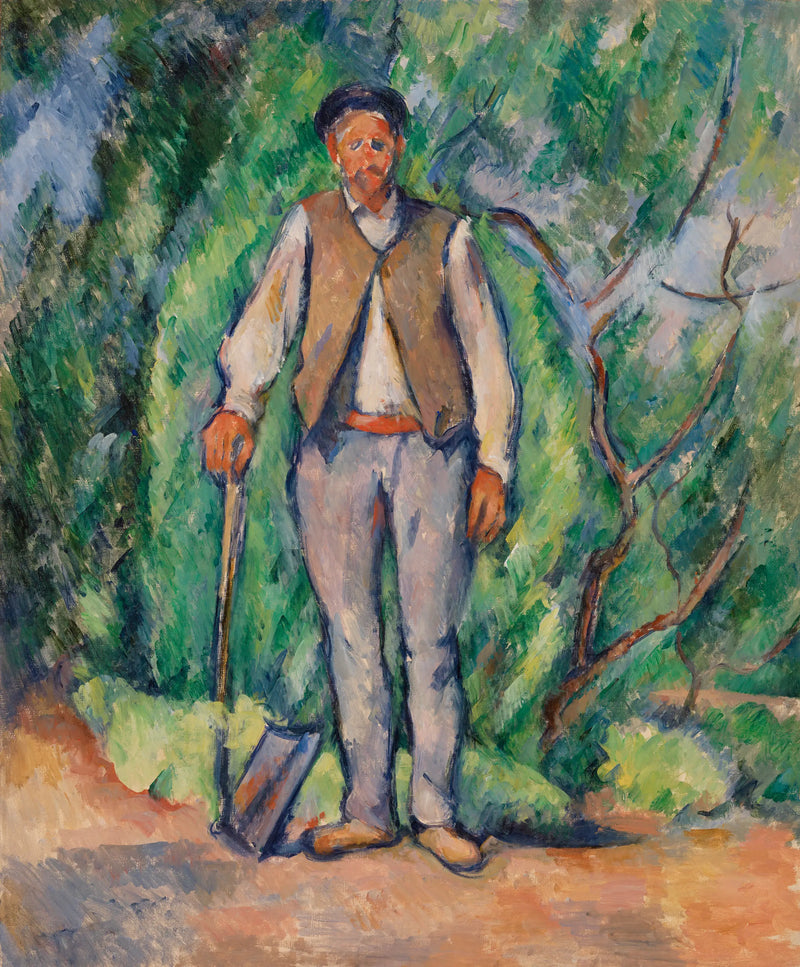 El Jardinero - Paul Cézanne