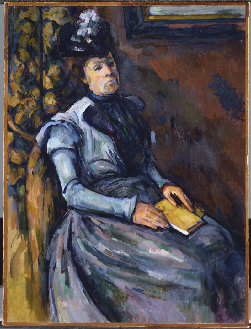 La Dama del libro - Paul Cézanne