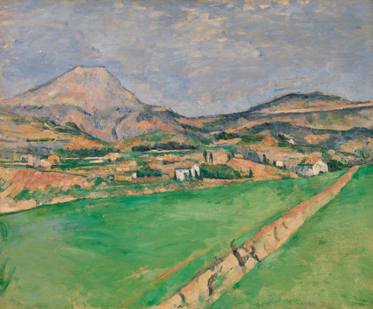 Reproduction du tableau « Vers la Montagne Sainte-Victoire - Paul Cézanne » par Alpha Reproduction en peinture à l’huile