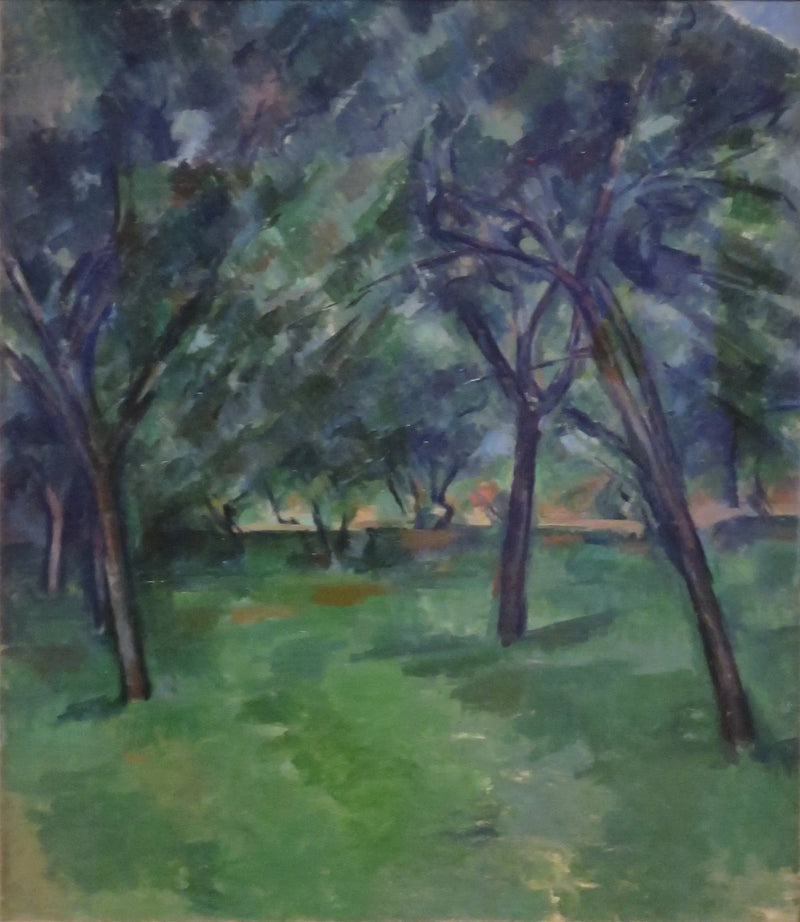 Un cercado - Paul Cézanne
