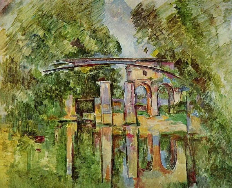 El Molino quemado en Maisons-Alfort - Paul Cézanne