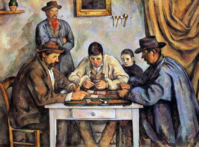Los jugadores de cartas - Paul Cézanne