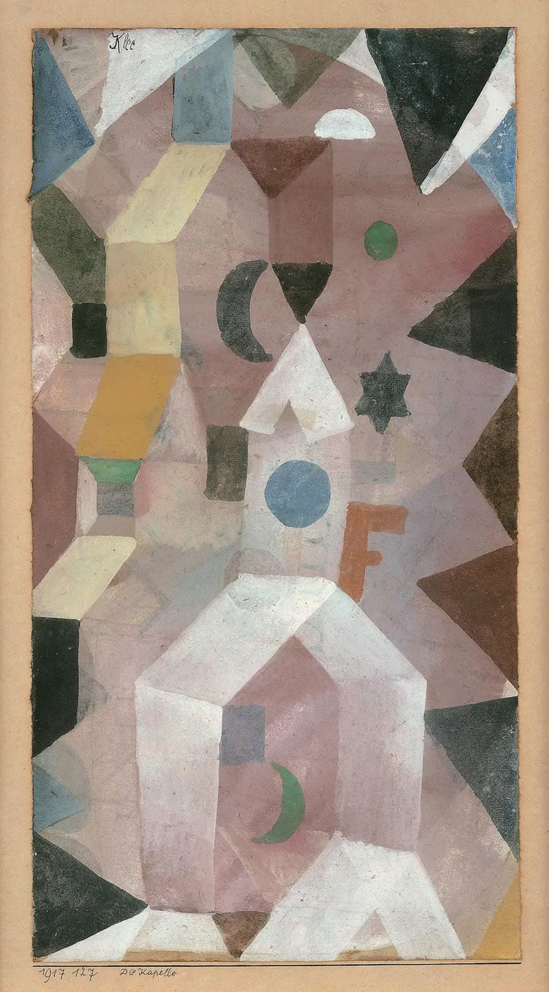La capilla - Paul Klee
