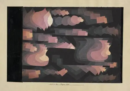 Fuga en rojo - Paul Klee