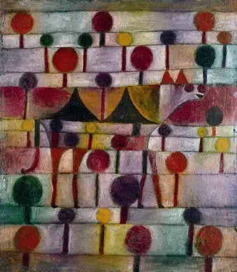 Camello (en un paisaje rítmico con árboles) - Paul Klee