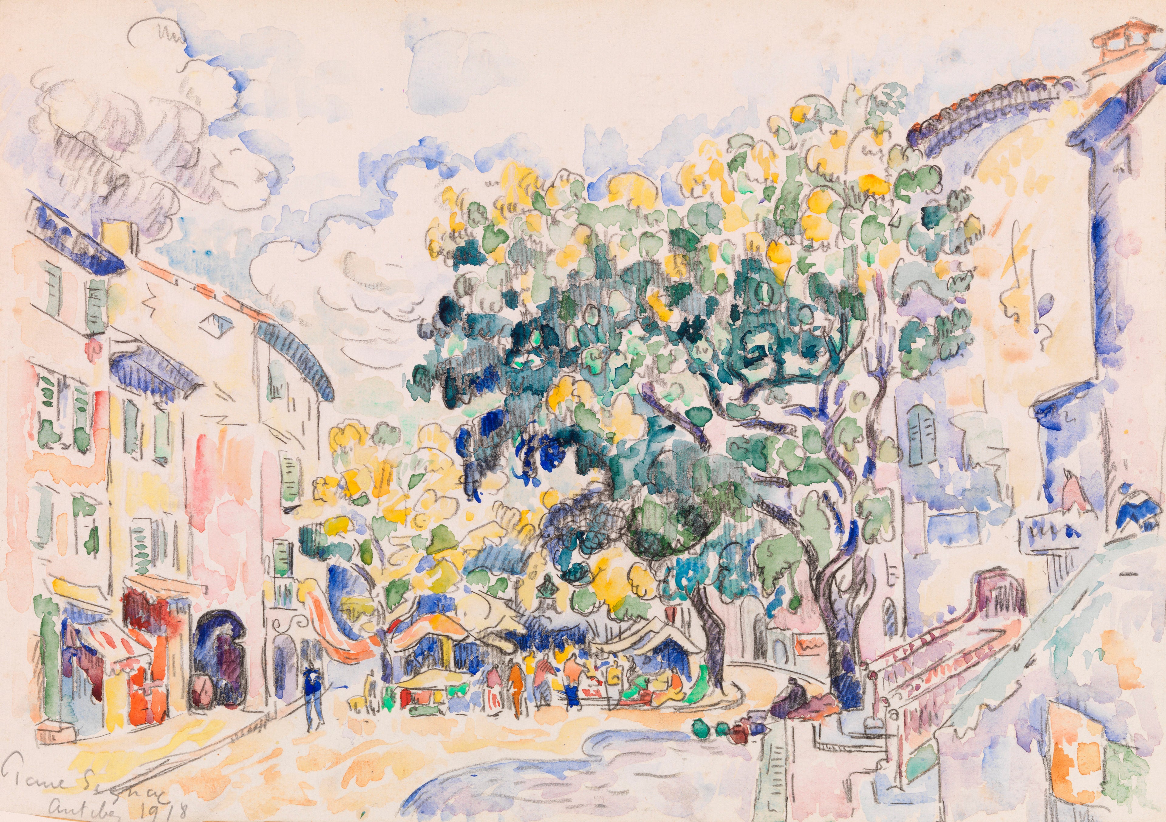 Reproduction du tableau « Antibes - Paul Signac » par Alpha Reproduction en peinture à l’huile