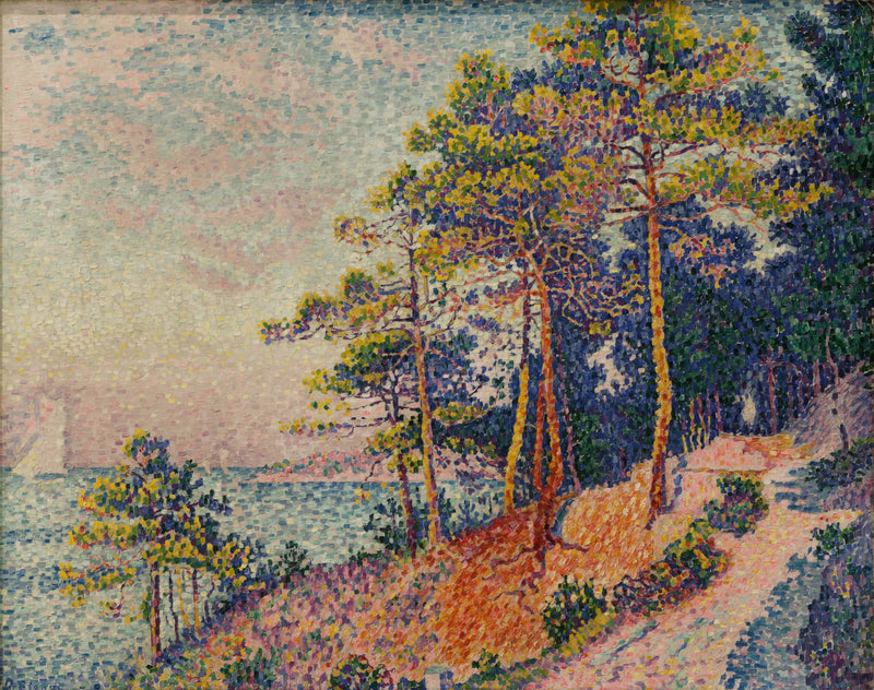 El Sendero de las aduanas - Paul Signac