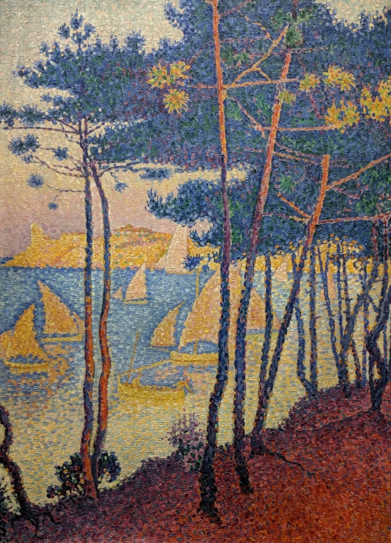 Velas y alfileres - Paul Signac