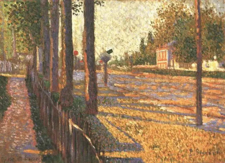 La ruta de Pontoise - Paul Signac