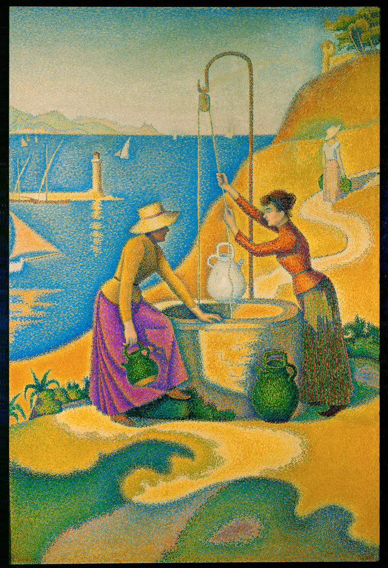 Mujeres en el pozo - Paul Signac