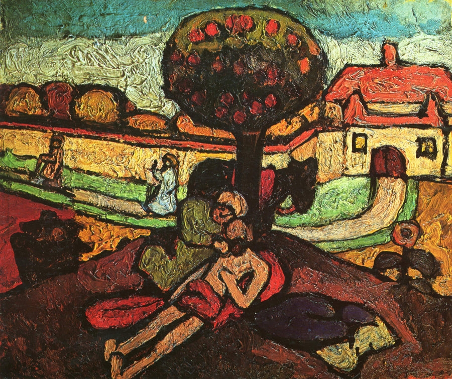 Der barmherzige Samariter (1907) - Paula Modersohn-Becker