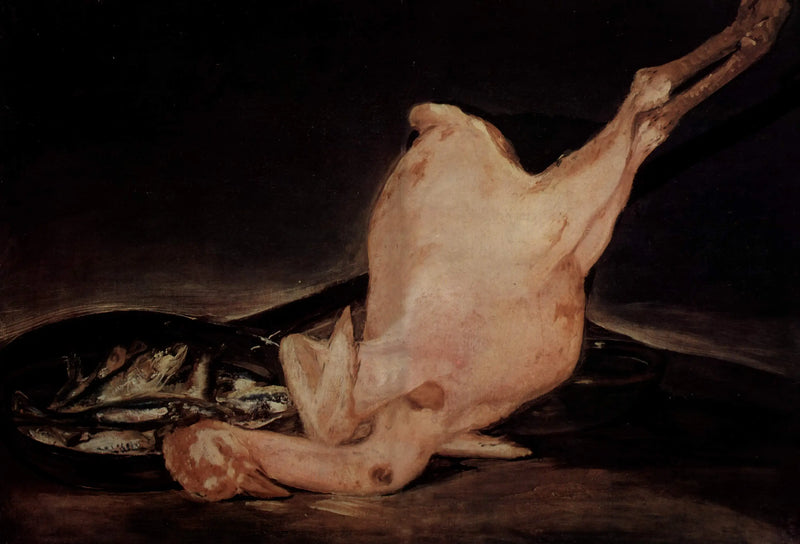 Pavo desplumado - Francisco de Goya