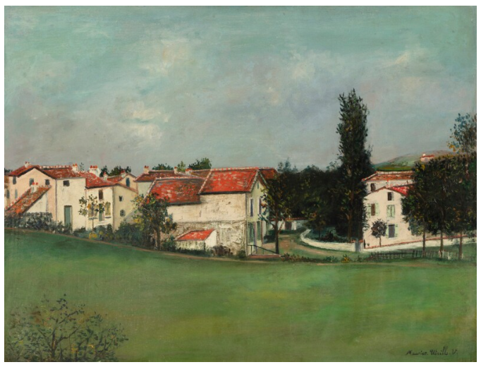 Paysage Maurice, Utrillo (1919) - Maurice Utrillo
