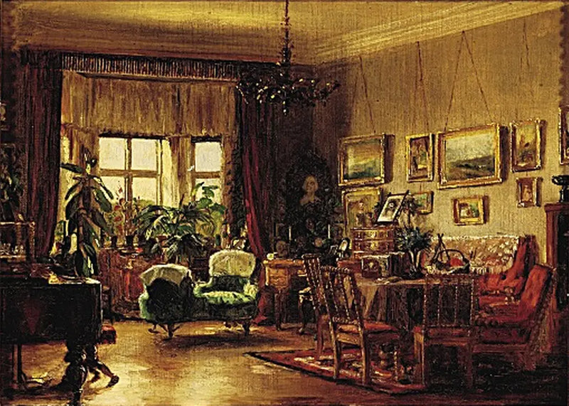 Interior. - Peder Severin Krøyer