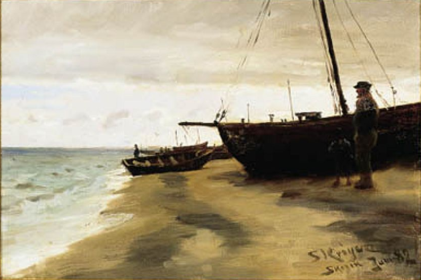 Le hêtre du sud de Skagen. Juin. - Peder Severin Krøyer - Alpha Reproduction