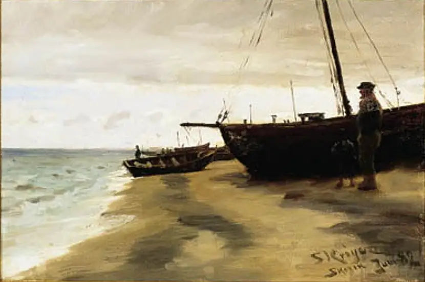 Le hêtre du sud de Skagen. Juin. - Peder Severin Krøyer - Alpha Reproduction