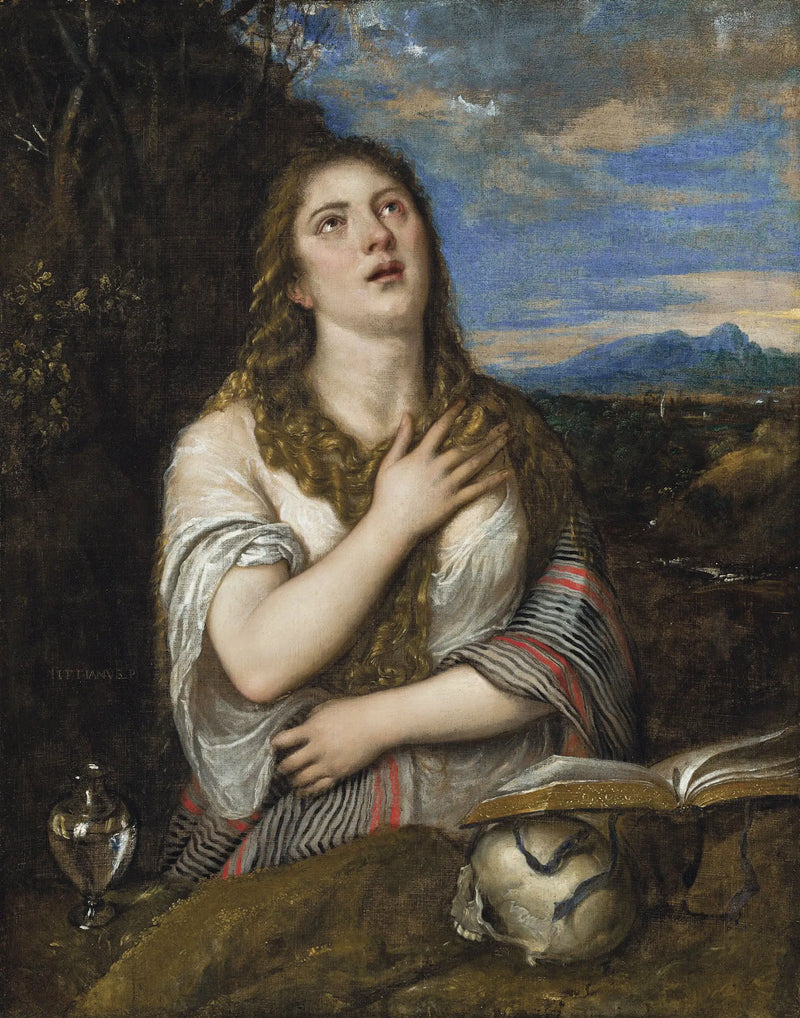 La Magdalena penitente - Titian