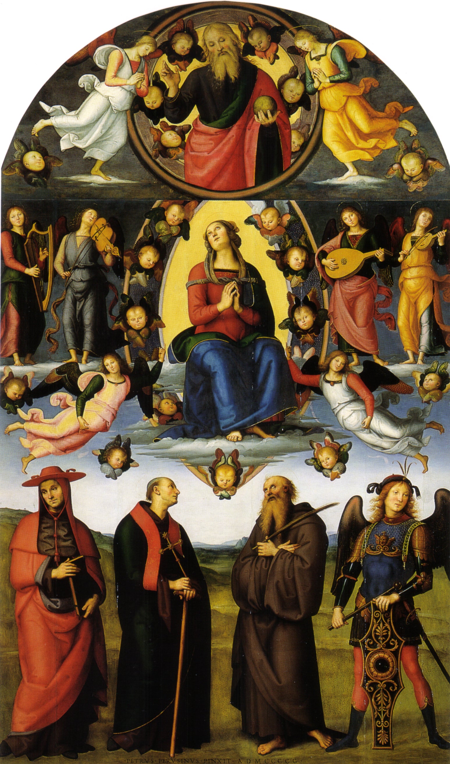 Retable de Vallombrosa - Pietro Perugino - Alpha Reproduction
