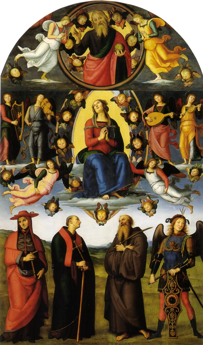 Retablo de Vallombrosa - Pietro Perugino