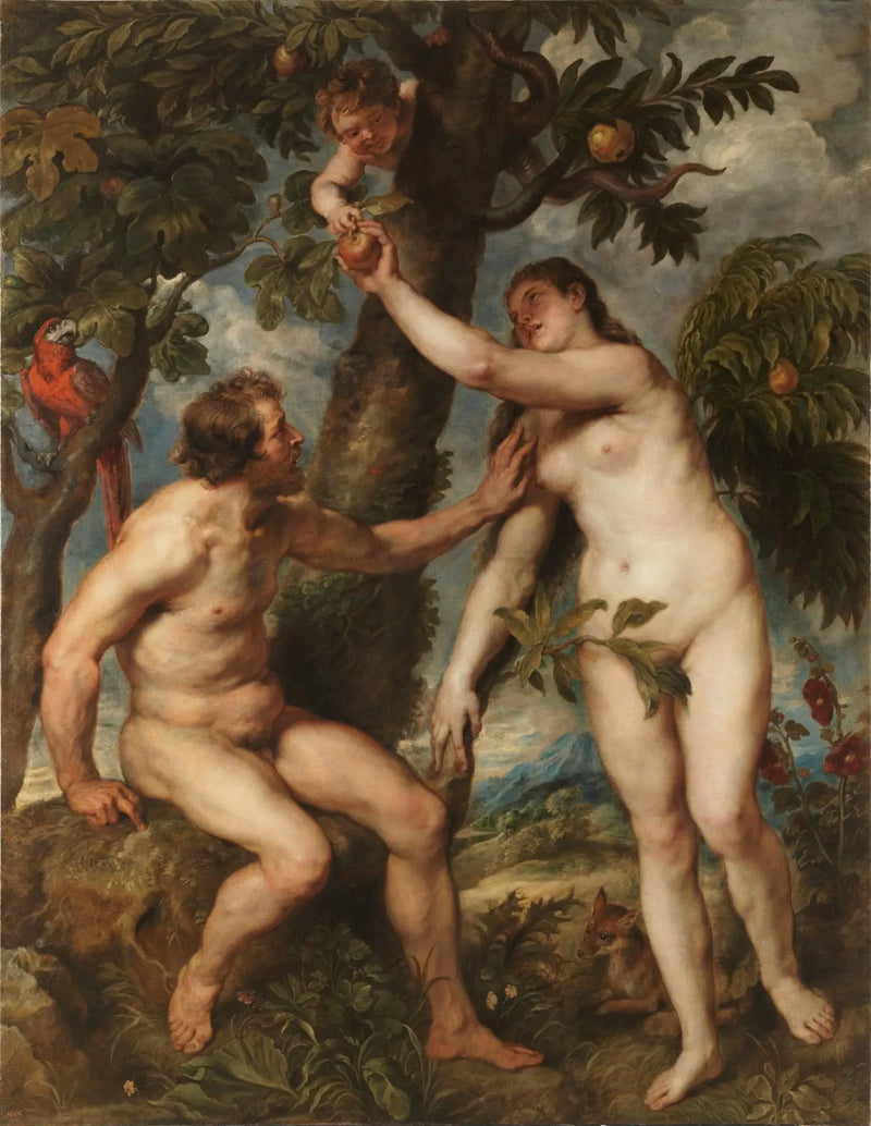 Adán y Eva - Peter Paul Rubens