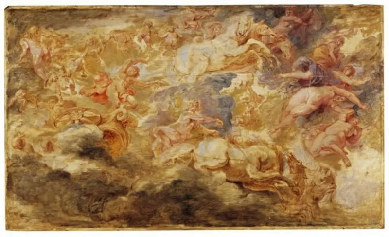 Apolo en el carro del sol - Peter Paul Rubens