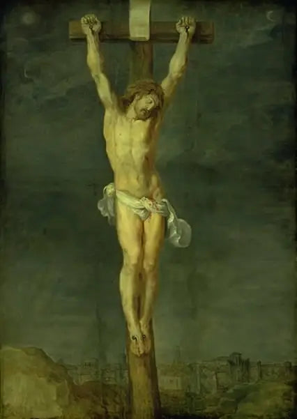 El Cristo en la cruz - Peter Paul Rubens