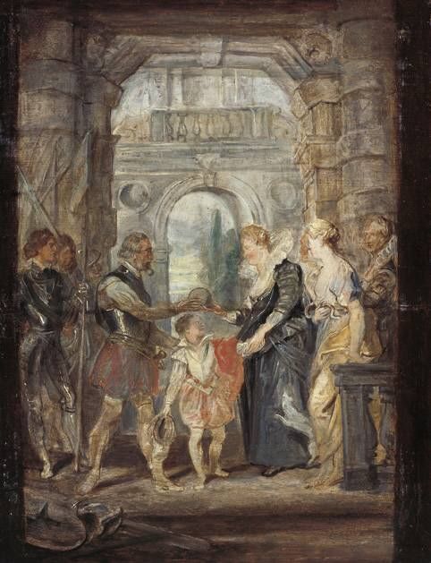 Henri IV accorde la régence à Marie de Médicis - Peter Paul Rubens - Alpha Reproduction