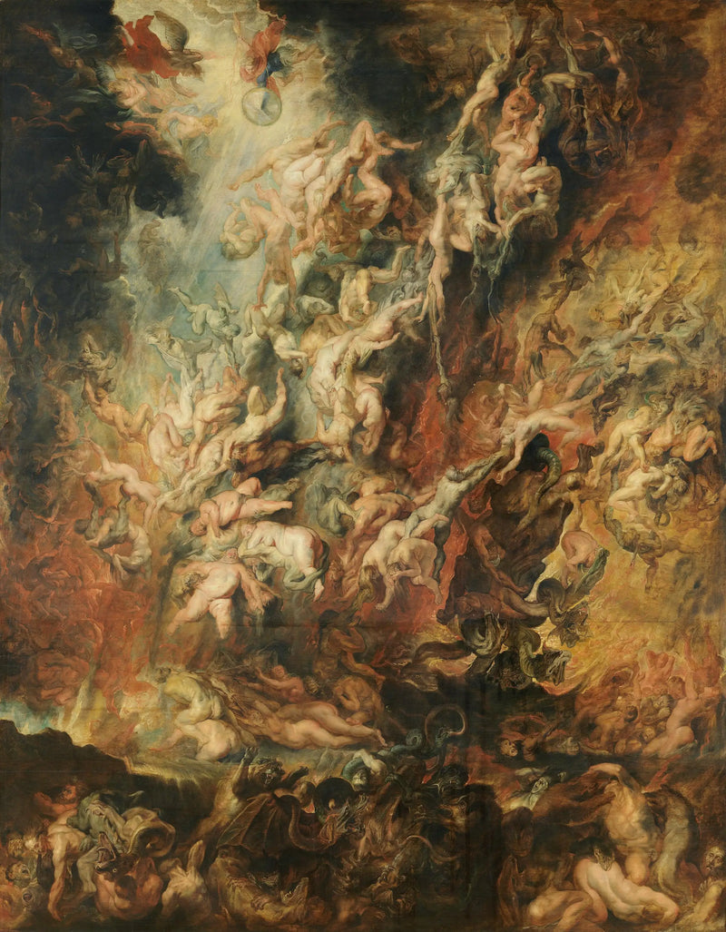 La caída de los condenados - Peter Paul Rubens