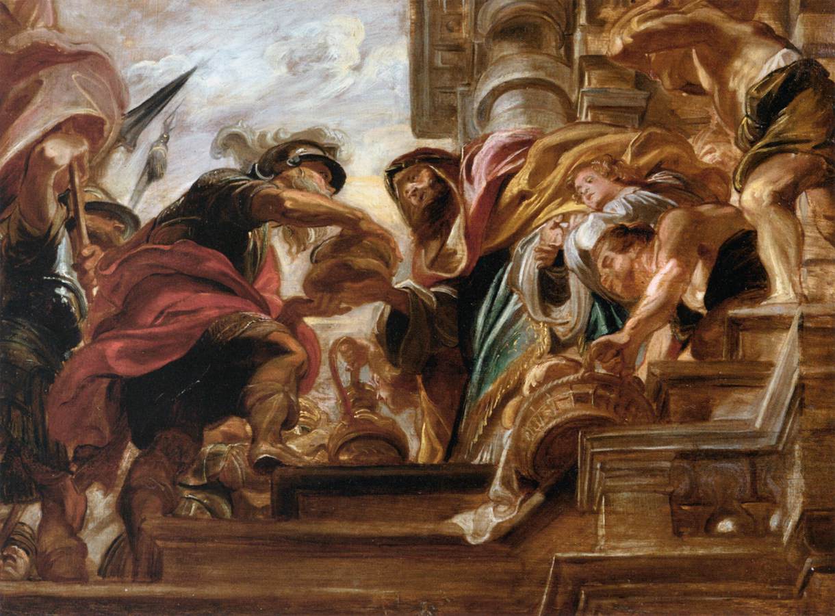 Abraham et Melchisédech - Peter Paul Rubens - Alpha Reproduction
